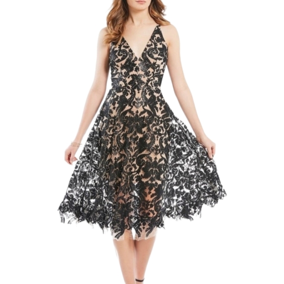 NWOT Dress the population Blair Dress XS - Picture 4 of 10